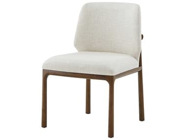 Theodore Alexander Kesden Brown Fabric Upholstered Side Dining Chair TALTA400381CPB