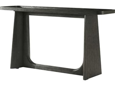 Theodore Alexander Repose 60" Rectangular Wood Charcoal Oak Console Table TALTA53059C325