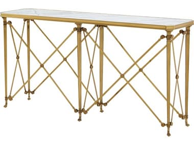 Theodore Alexander Spencer London Rectangular Marble Console Table TALTA53138