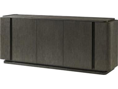 Theodore Alexander Repose 78" Charcoal Oak Sideboard with Side Storage TALTA61136C325