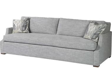 Theodore Alexander Mazie 95" Expresso Fabric Upholstered Sofa TALU103895