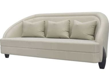 Theodore Alexander Lalique 96" Expresso Fabric Upholstered Sofa TALU117396