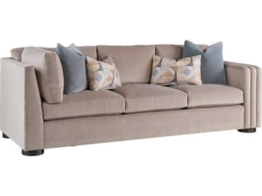 Theodore Alexander Despres 99" Expresso Fabric Upholstered Sofa TALU51725499