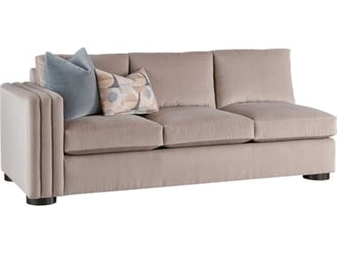 Theodore Alexander Despres 87" Expresso Fabric Upholstered Sofa TALU51726787