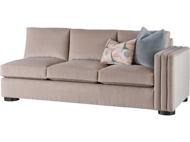 Theodore Alexander Despres 87" Expresso Fabric Upholstered Sofa TALU51726887