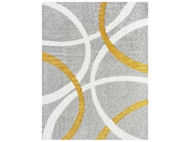 Tayse Uptown Shag Geometric Area Rug TAUPT1158