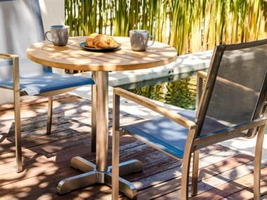 Three Birds Casual Avanti Steel Outdoor Patio Dining Set TBAVANTI10