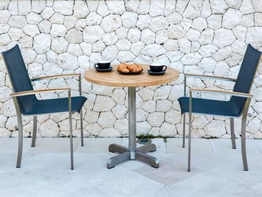 Three Birds Casual Avanti Steel Outdoor Dining Set TBAVANTI6