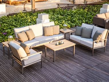 Three Birds Casual Avanti Steel Cushion Patio Lounge Set TBAVANTI75