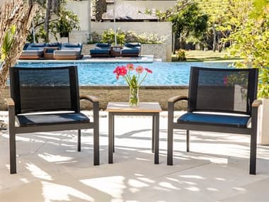 Three Birds Casual Tribeca Aluminum Sling Lounge Set TBTRIBECA