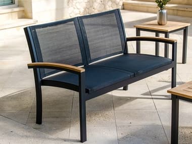 Three Birds Casual Tribeca Aluminum Sling Outdoor Patio Lounge Set TBTRIBECA28