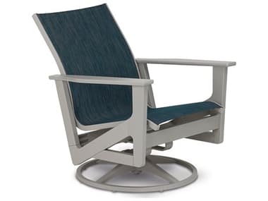 Telescope Casual Wexler Marine Grade Polymer Sling Swivel Rocker Lounge Chair TC6W60