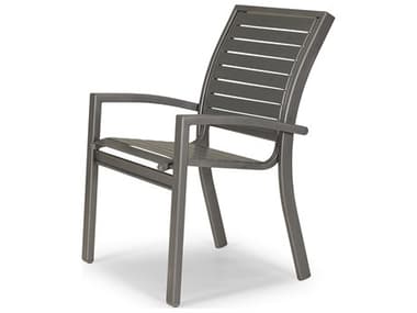 Telescope Casual Kendall Strap Aluminum Stackable Dining Arm Chair TC7K10