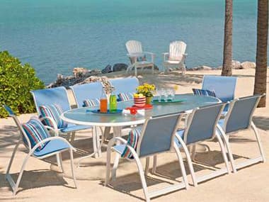 Telescope Casual Aruba Ii Sling Aluminum Dining Set TCARBA2DIN1