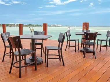 Telescope Casual Avant MGP Aluminum Dining Set TCAVANTMGPALMDINSET