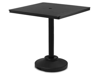Telescope Casual Marine Grade Polymer 42'' Square Bar Table with Umbrella Hole TCTP904P20