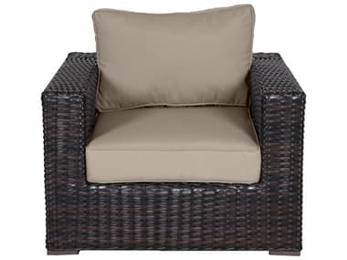 Teva Santa Monica Wicker Cushion Lounge Chair TE105CCWHEAT