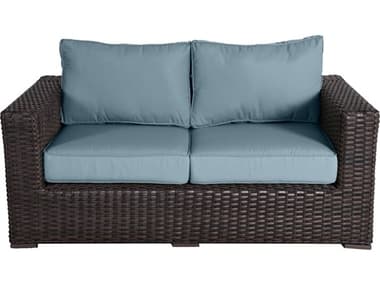 Teva Santa Monica Wicker Cushion Loveseat TE105LSSPA