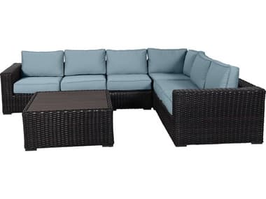 Teva Santa Monica Wicker Cushion Lounge Set TE105SECSETSPA