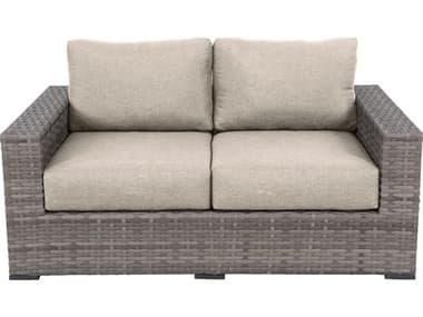 Teva Bali Wicker Cushion Loveseat TE107LSLIGHTBEIGE