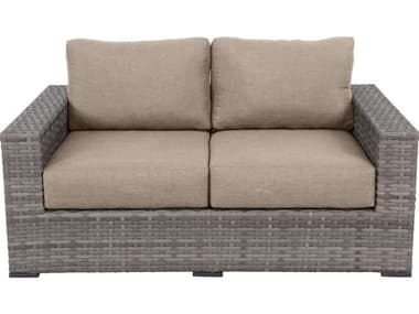 Teva Bali Wicker Cushion Loveseat TE107LSWHEAT