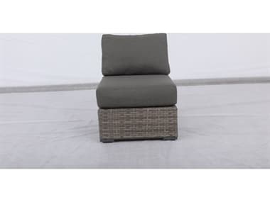 Teva Bali Wicker Middle Sectional Patio Lounge Chair TE107MD