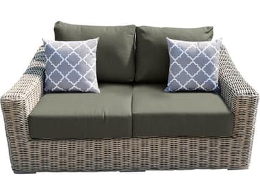 Teva Tulum Aluminum Cushion Loveseat TE211LSGREY