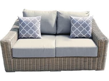 Teva Tulum Aluminum Cushion Loveseat TE211LSLIGHTBEIGE