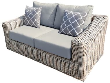 Teva Hawaii Aluminum Cushion Loveseat TE212LSLIGHTBEIGE