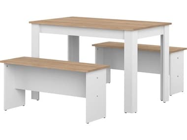 TemaHome Nice Dining Table w/ Benches TEM82281845857