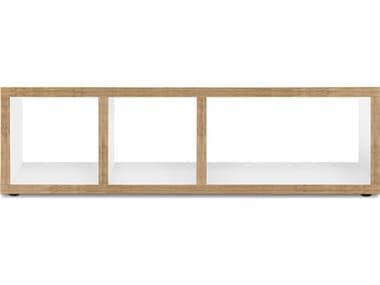 TemaHome Berlin Pure White / Plywood TV Stand TEM9000639739
