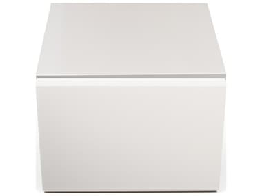 TemaHome Float Pure White One-Drawer Nightstand TEM9000759642