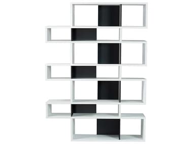 TemaHome London 61" Pure White Frame Bookcase TEM9500314988