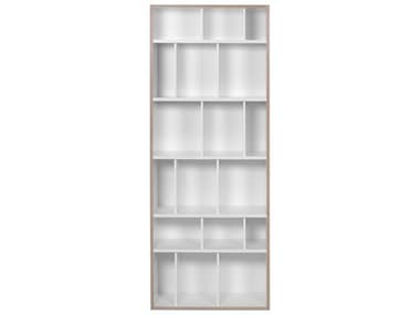 TemaHome Group Pure White / Plywood 28'' Wide Bookcase TEM9500322877