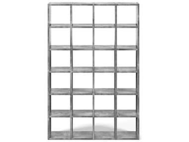 TemaHome Pombal Concrete Look 59'' Wide Bookcase TEM9500516276