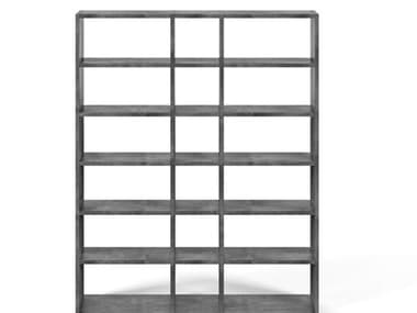 TemaHome Pombal 46" Concrete Look Bookcase TEM9500516344