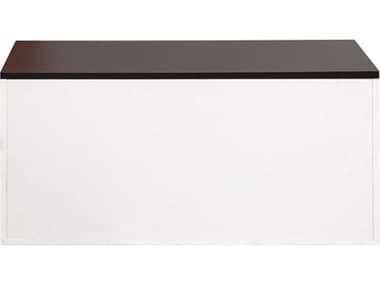 TemaHome Knight White / Black Accent Storage Bench TEME4007A2176A00
