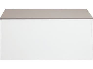 TemaHome Knight White / Taupe Accent Storage Bench TEME4007A2191A00