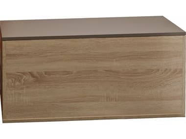 TemaHome Knight Natural Oak Color / Taupe Accent Storage Bench TEME4007A3491A00