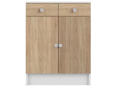 TemaHome Combi White / Oak Laundry Cabinet TEME6038A2134A17