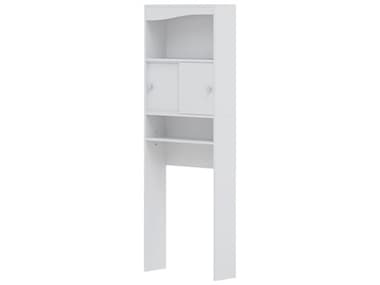 TemaHome Wave White Toilet Storage Cabinet TEME6090A2121A17