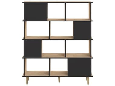 TemaHome Iconic Natural Oak / Black Bookcase TEMX7770X8676A00