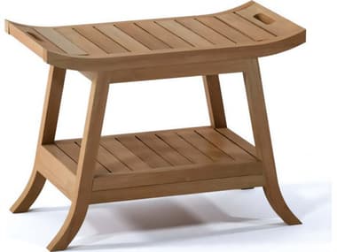 Teak Smith Adelaide Bench Medium TESADELAIDETEAKSHOWERBENCHWITHSHELFMEDIUM