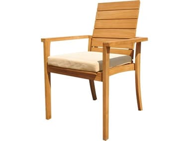 Teak Smith Algrave Stacking Captain Dining Arm Chair TESALGRAVE