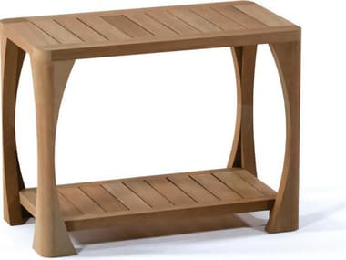 Teak Smith Athena Bench Medium TESATHENATEAKSHOWERBENCHWITHSHELFMEDIUM