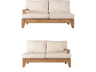 Teak Smith Atnas Right Arm Loveseat TESATNASSOFARIGHT