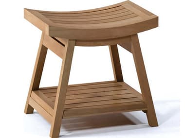 Teak Smith Barcelona Bench Small TESBARCELONATEAKSHOWERBENCHWITHSHELFSMALL
