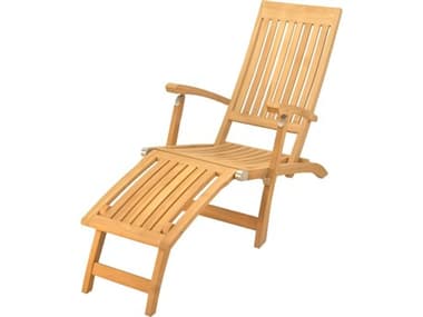 Teak Smith Multi Position Steamer Lounger Chair TESBASICSTEAMERLOUNGER