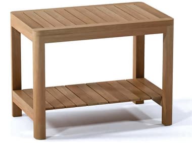 Teak Smith Dublin Bench Large TESDUBLINTEAKSHOWERBENCHWITHSHELFLARGE