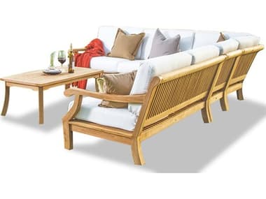 Teak Smith Giva Sofa Left TESGIVASOFALEFT